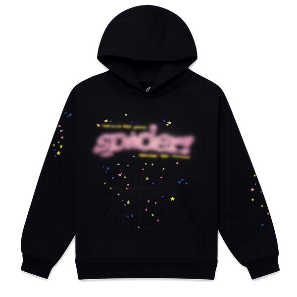 V2 Black Web Hoodie