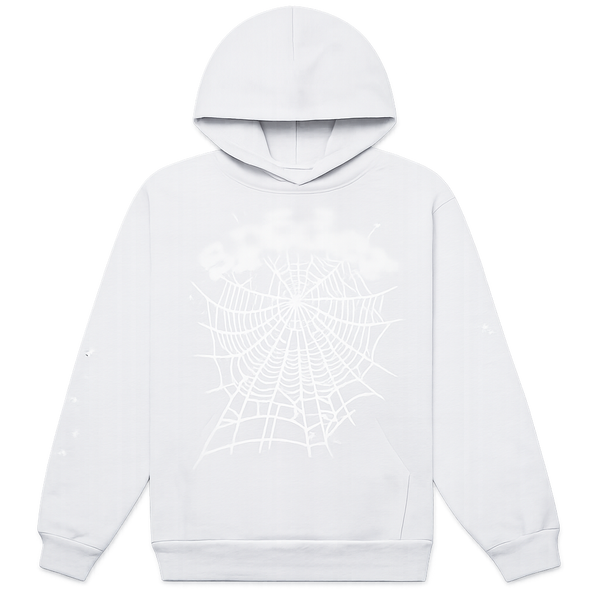 Grey Web Hoodie