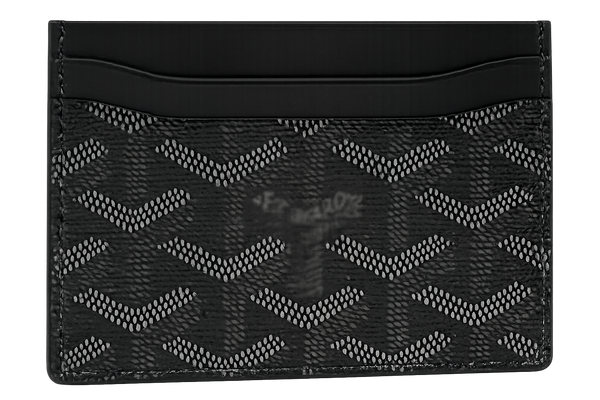 Jet Black Card Wallet