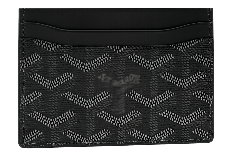 Jet Black Card Wallet
